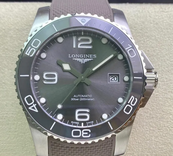 Longines Concas L3.781.4.76.9 ZF Factory 1:1 Best Edition Replica Watch Gray Strap